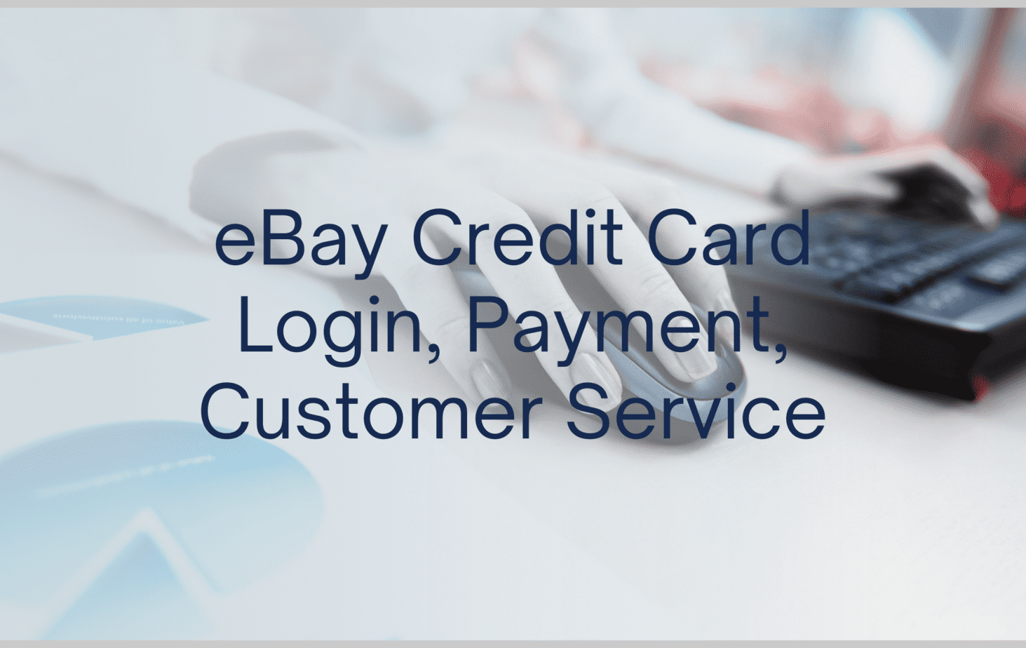 ebay credit card login payment customer service ladies hand holding computer mouse while shopping online