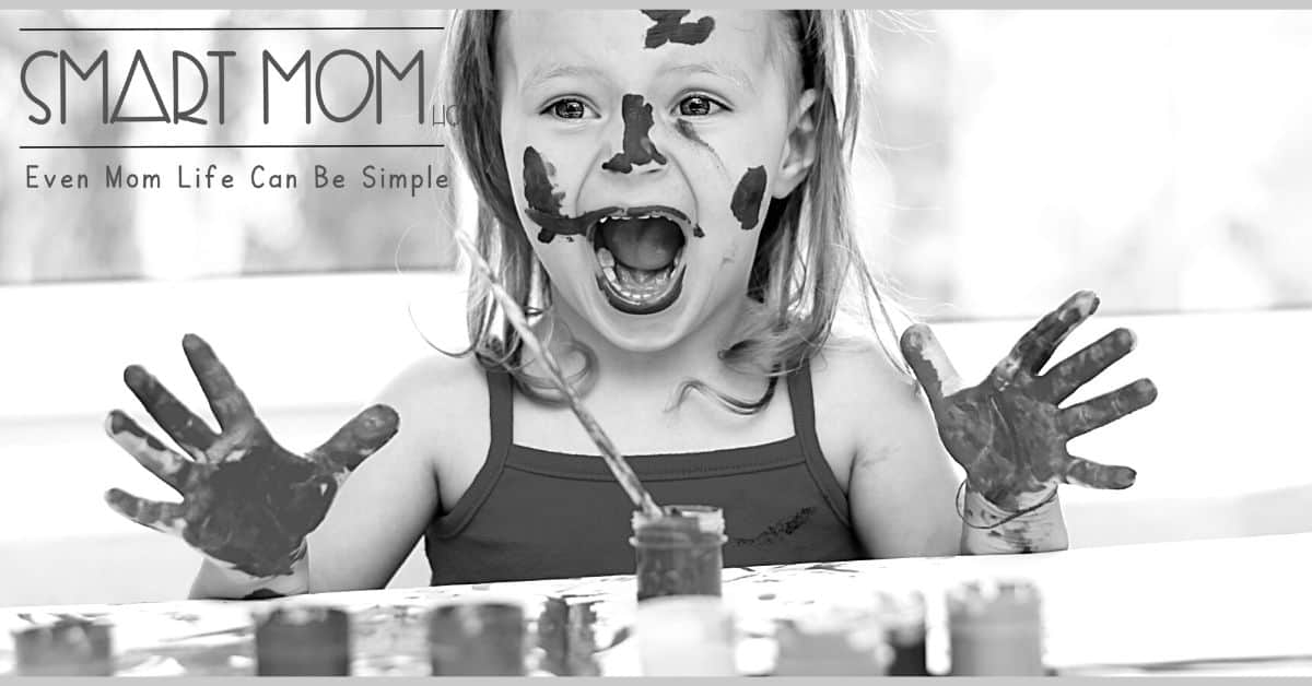 home page feature image free excited girl with paint on both hands