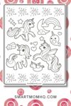unicorn coloring pages pinterest image