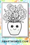 flower coloring pages pinterest image