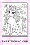 unicorn coloring pages pinterest image