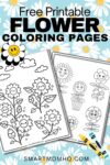 flower coloring pages pinterest image