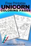 unicorn coloring pages pinterest image