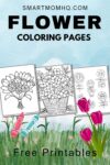 flower coloring pages pinterest image