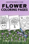 flower coloring pages pinterest image